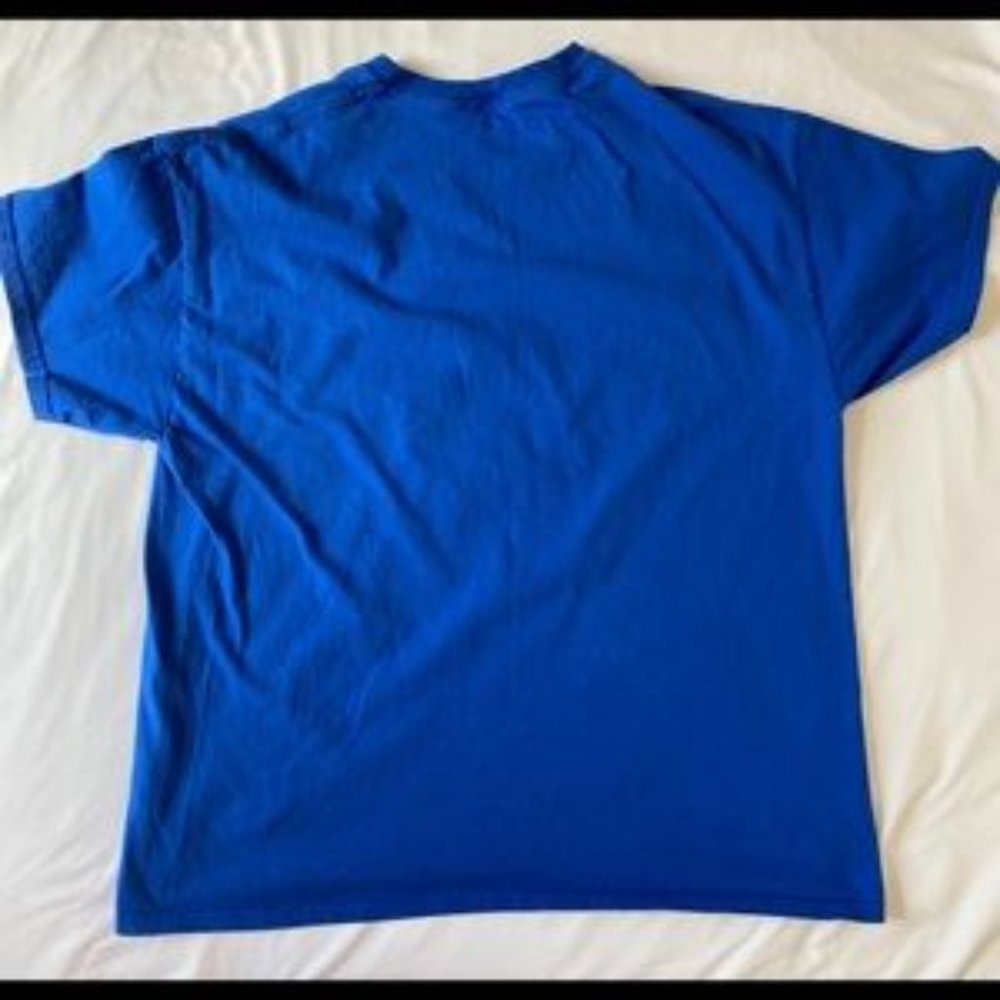 Chicago Cubs T Shirt Blue Men's L/XL - Picture 4 of 7